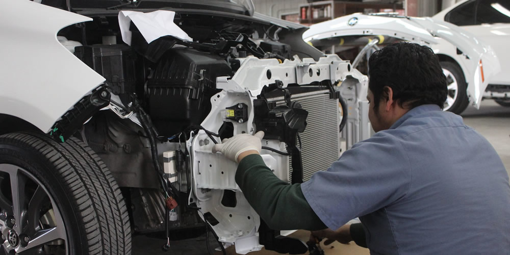 Servicing Vehicle